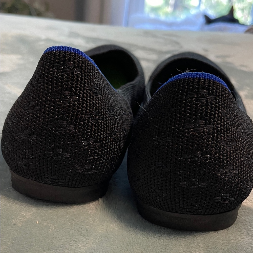 Authentic Rothy's Black Ballet Flats - Picture 10 of 11